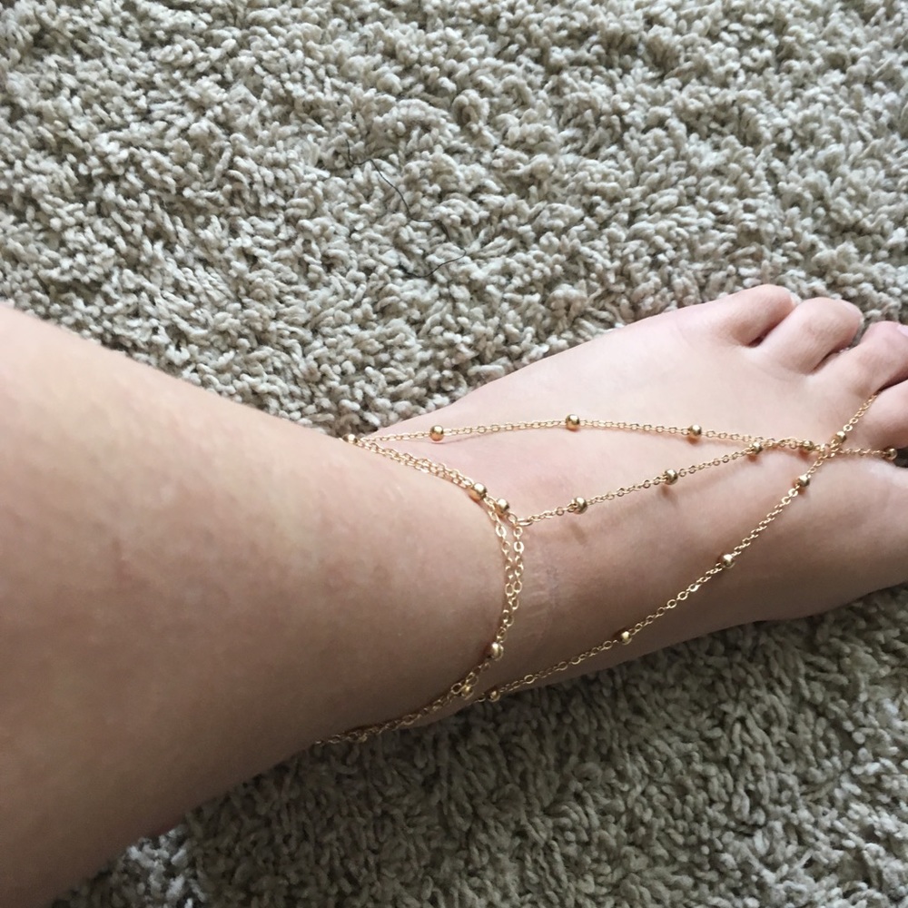 ❤️❤️❤️❤️❤️GOLD ANKLET - Picture 3 of 6